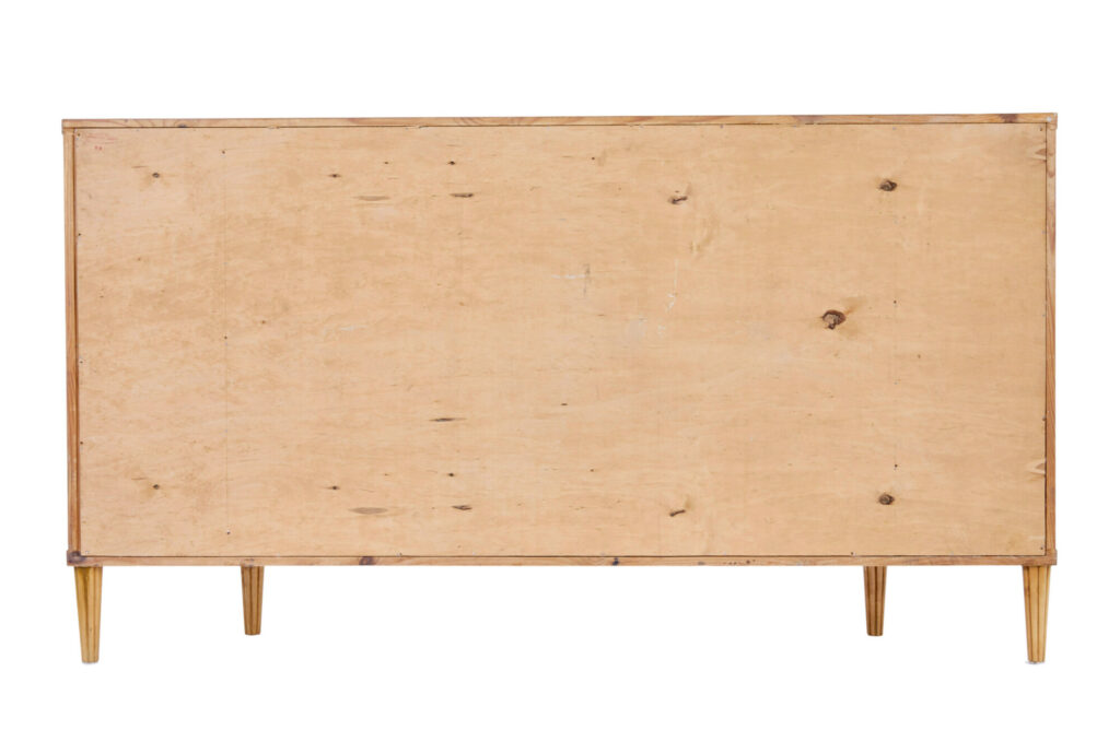 Swedish Mid Century Shaped Low Open Bookcase — image 5