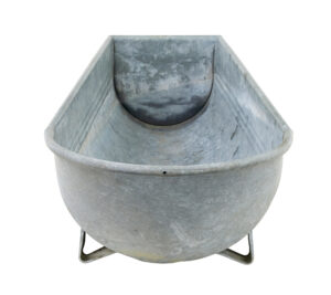 Mid Century Galvanised Tin Bath — thumbnail 5