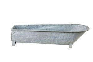 Mid Century Galvanised Tin Bath — thumbnail 6
