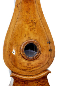 19th Century Swedish Birch Long Case Mora Clock — thumbnail 3