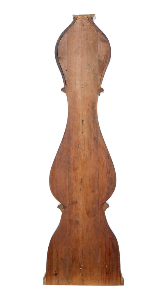 19th Century Swedish Birch Long Case Mora Clock — image 5