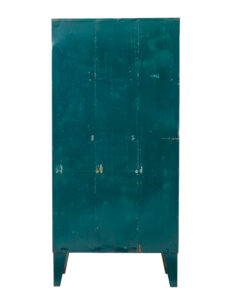 Mid 20th Century Distressed Industrial Cabinet — thumbnail 4