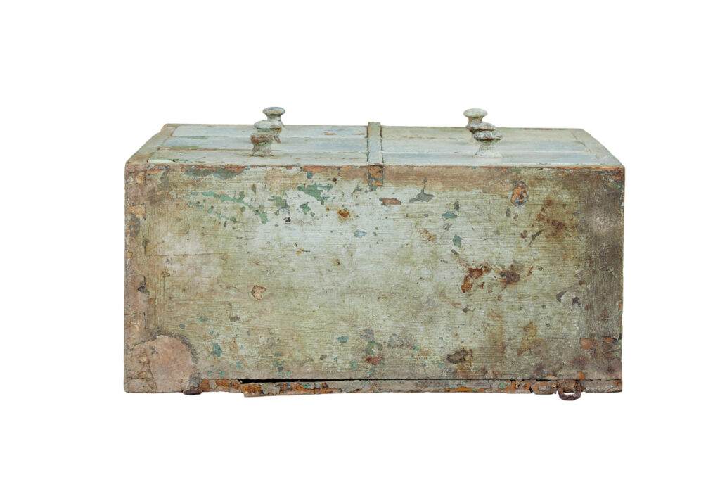 19th Century Scandinavian Rustic Bank of Drawers — image 2