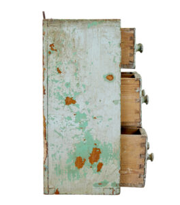 19th Century Scandinavian Rustic Bank of Drawers — thumbnail 6