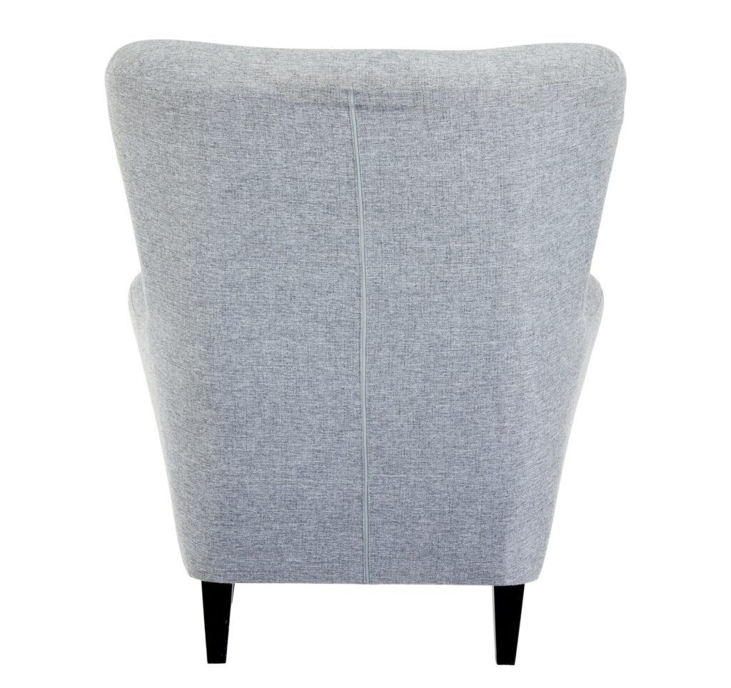 Contemporary Scandinavian Grace Armchair with Stool — image 7