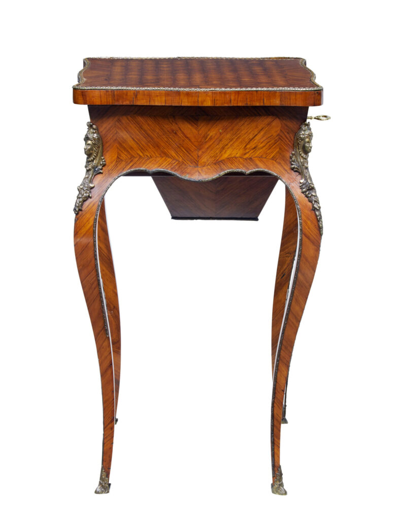 19th Century French Kingwood Sewing Work Table — image 7