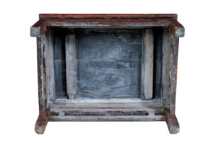 18th Century Red Lacquer Low Occasional Table — thumbnail 3