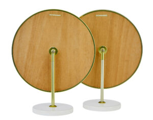 Pair of Schreiber Mid Century Tilting Dressing Mirror — thumbnail 4