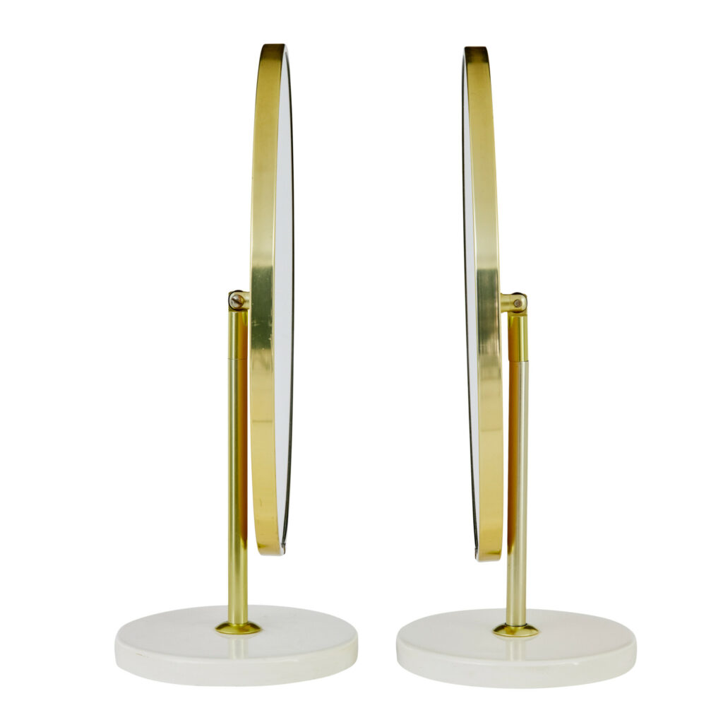 Pair of Schreiber Mid Century Tilting Dressing Mirror — image 6