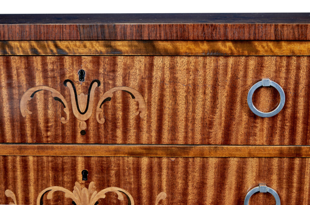 20th Century Art Deco Inlaid Chest of Drawers — image 3