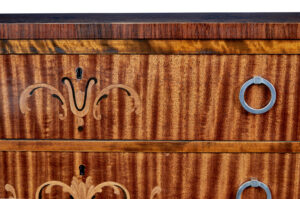 20th Century Art Deco Inlaid Chest of Drawers — thumbnail 3