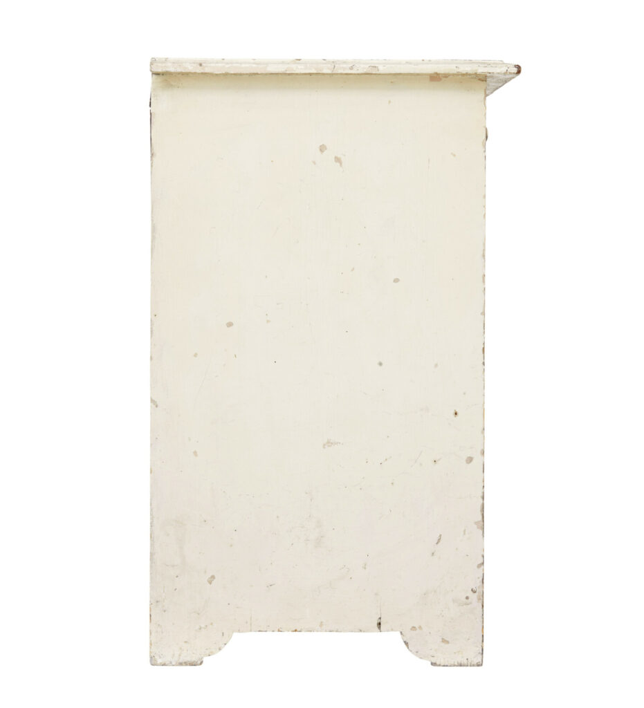 Rustic 19th Century Painted Swedish Pine Cupboard — image 5