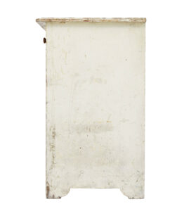 Rustic 19th Century Painted Swedish Pine Cupboard — thumbnail 7