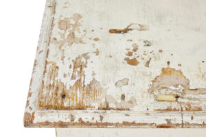 Rustic 19th Century Painted Swedish Pine Cupboard — thumbnail 2