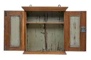 19th Century Baroque Revival Oak Wall Cupboard — thumbnail 4