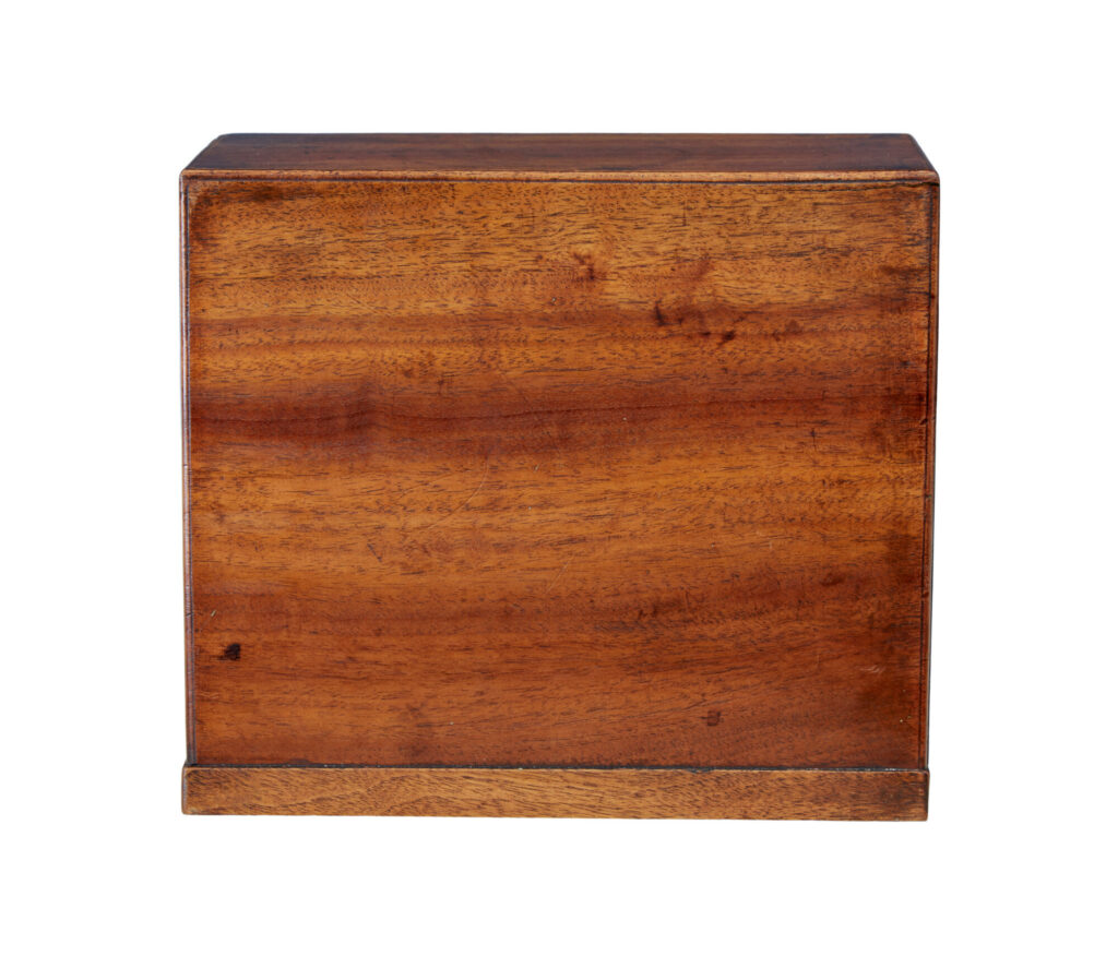 Early 20th Inlaid Desktop Drawer Cabinet — image 2