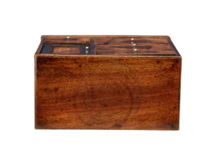 Early 20th Inlaid Desktop Drawer Cabinet — thumbnail 3