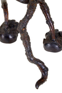20th Century Carved Mango Wood Novelty Dinner Gong — thumbnail 3