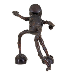 20th Century Carved Mango Wood Novelty Dinner Gong — thumbnail 9