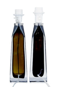 Pair of 20th Century Glass Table Lamps by Orrefors — thumbnail 5