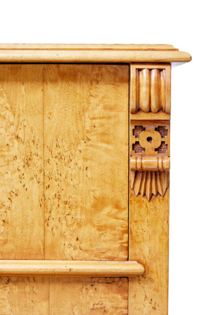 19th Century Swedish Birch Root Chest of Drawers — image 3