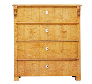 19th Century Swedish Birch Root Chest of Drawers — thumbnail 7