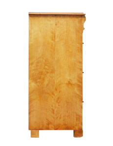19th Century Swedish Birch Root Chest of Drawers — thumbnail 6