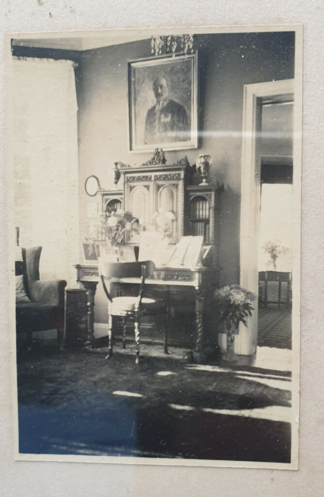 Eclectic 19th Century Carved Walnut Desk and Chair — image 18