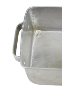 Pair of 1920’s Large Scandinvian Stainless Steel Trays — thumbnail 2
