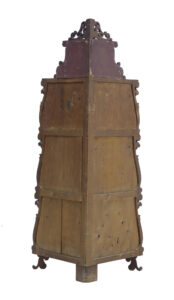 19th Century Carved Mahogany Victorian Mirrored Whatnot — thumbnail 2