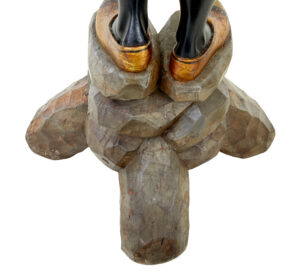 Pair of Large Decorative Carved Blackamoor Figures — thumbnail 2