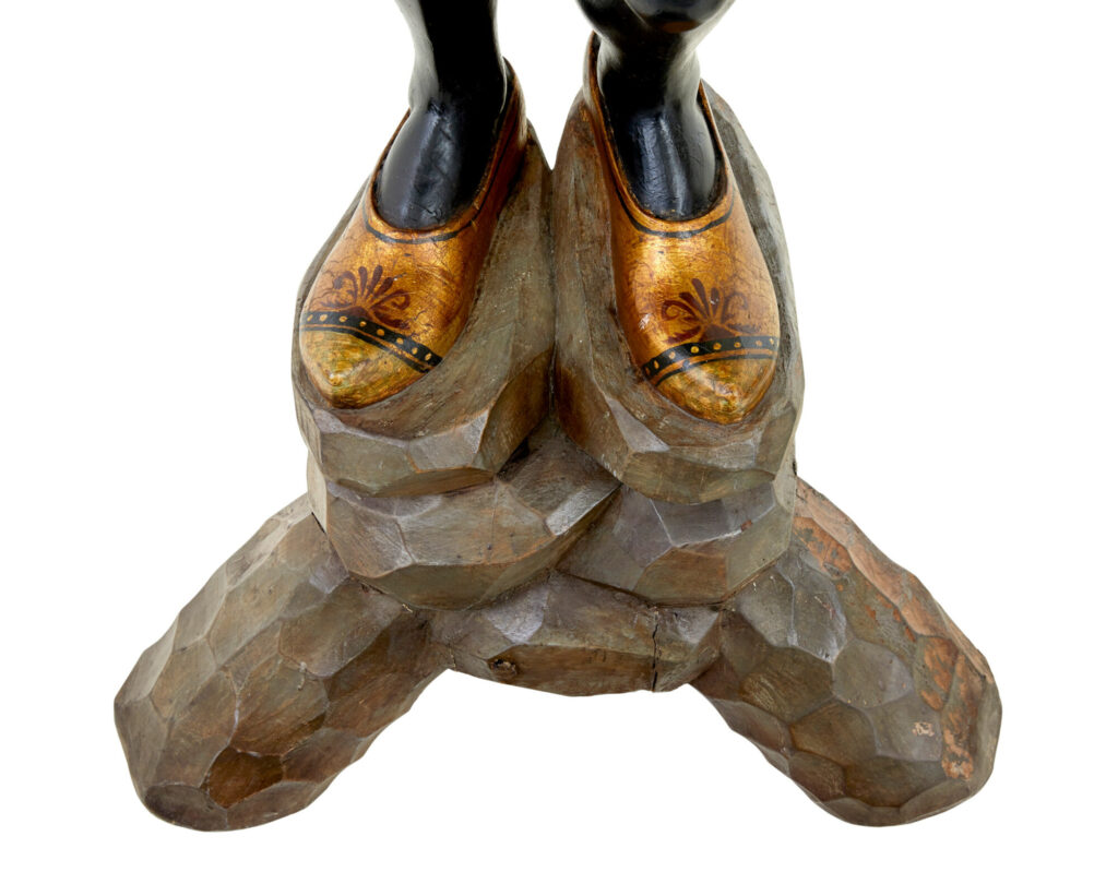 Pair of Large Decorative Carved Blackamoor Figures — image 3