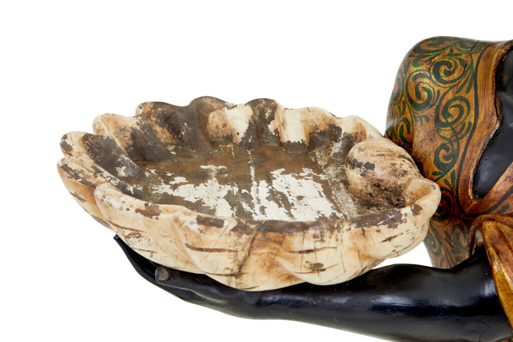 Pair of Large Decorative Carved Blackamoor Figures — image 6