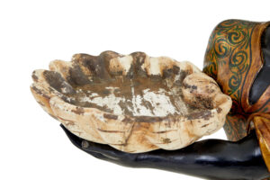 Pair of Large Decorative Carved Blackamoor Figures — thumbnail 6