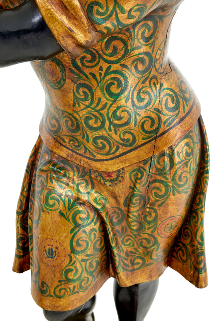 Pair of Large Decorative Carved Blackamoor Figures — image 5