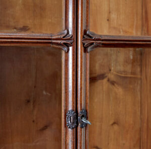 Danish Mid 19th Century Mahogany Glazed Display Cabinet — thumbnail 8