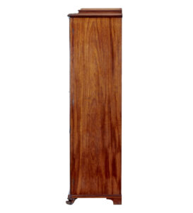 Danish Mid 19th Century Mahogany Glazed Display Cabinet — thumbnail 4