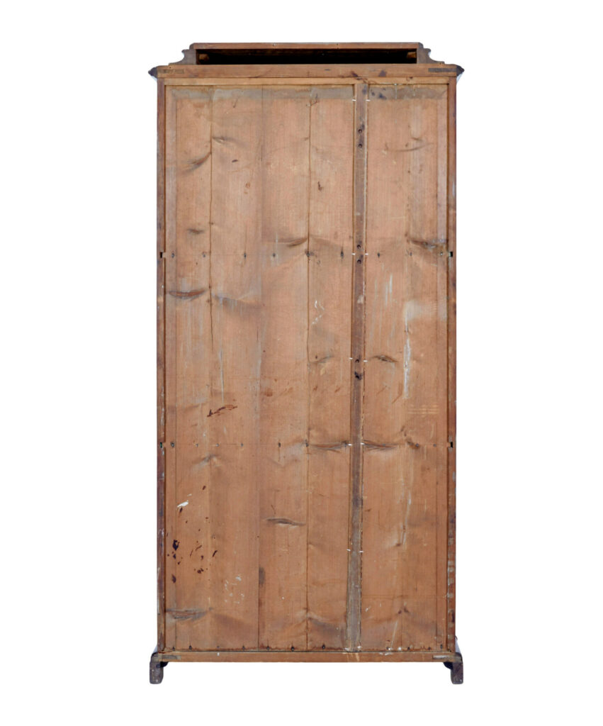 Danish Mid 19th Century Mahogany Glazed Display Cabinet — image 3