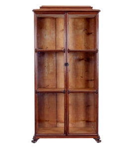 Danish Mid 19th Century Mahogany Glazed Display Cabinet — thumbnail 6