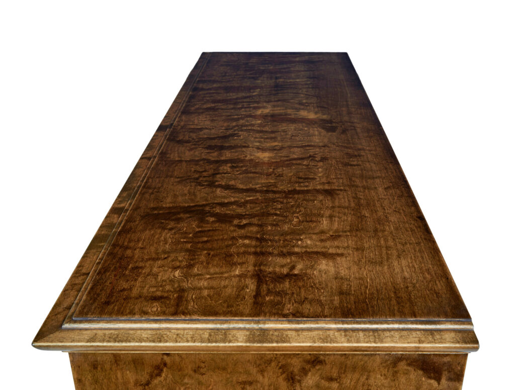 Swedish Art Deco Burr Birch Cabinet — image 2