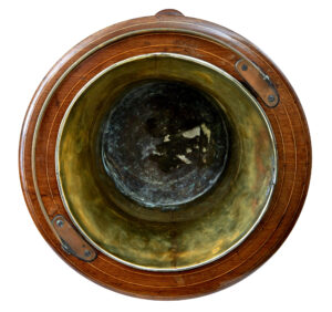 19th Century Dutch Marquetry Wine Cooler Ice Bucket — thumbnail 3