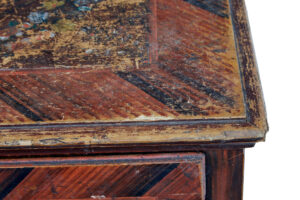 Large Hand Painted 19th Century Chest of Drawers — thumbnail 5