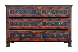 Large Hand Painted 19th Century Chest of Drawers — thumbnail 10