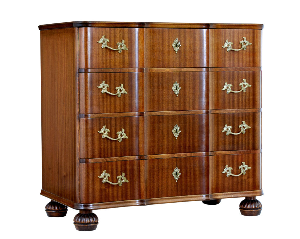 Mid 20th Century Scandinavian Teak Chest of Drawers — image 1