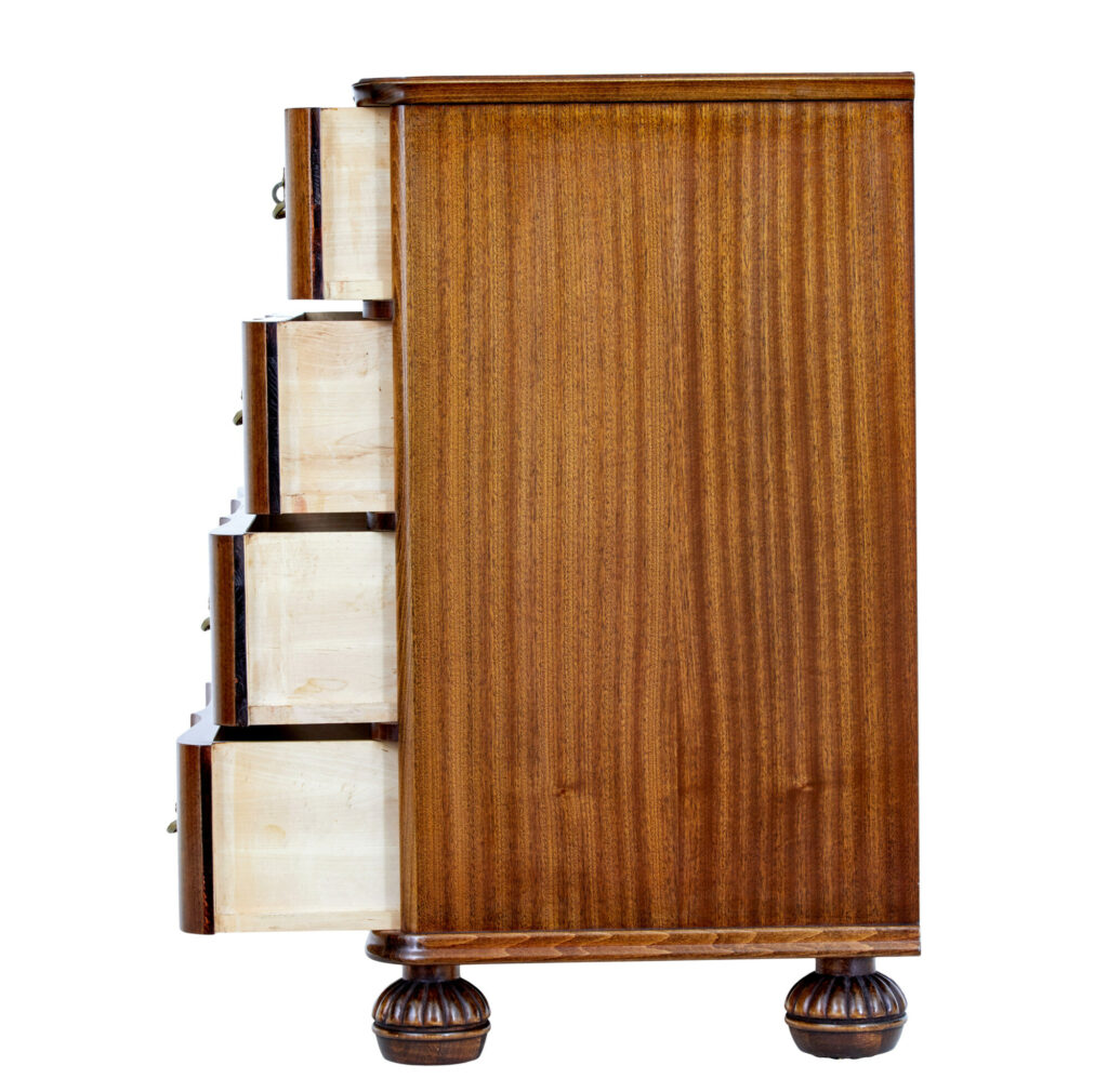 Mid 20th Century Scandinavian Teak Chest of Drawers — image 4