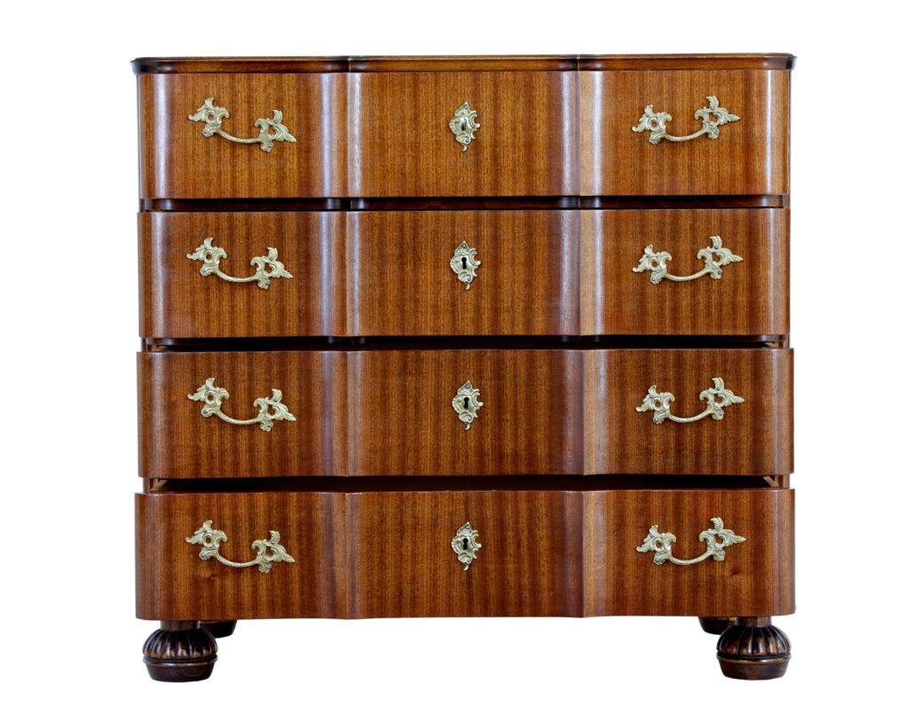 Mid 20th Century Scandinavian Teak Chest of Drawers — image 5