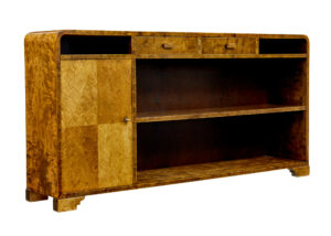 Mid 20th Century Scandinavian Birch Bookcase by Smf Bodafors — thumbnail 1
