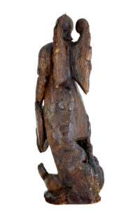17th Century Carved Limewood Figure of St Michael — thumbnail 10