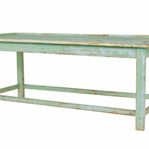 SWEDISH 19TH CENTURY PAINTED BAKING TABLE