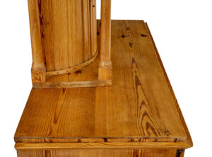 19th Century Swedish Pine Kitchen Clock Cupboard — thumbnail 6